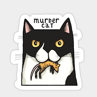 Murder Cat Sticker